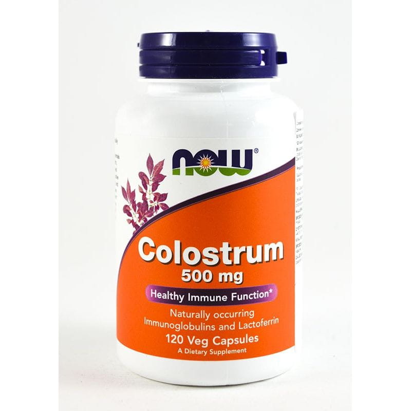 Colostrum 500 MG 120 gélules NOW FOODS