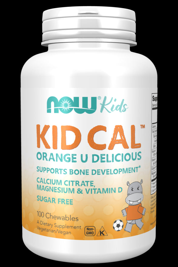 Kid cal vitamines et minéraux pour enfants 100 comprimés NOW FOODS