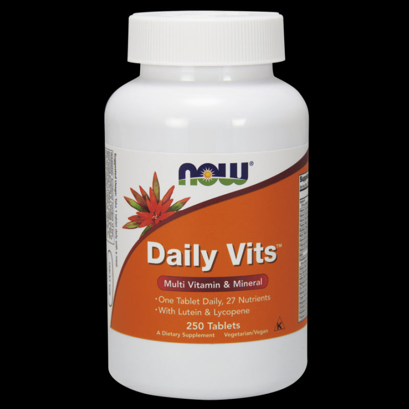 Vits vitamines et minéraux quotidiens de 250 comprimés NOW FOODS