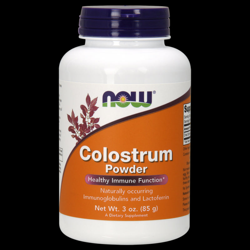 Colostrum bovin 85 g NOW FOODS