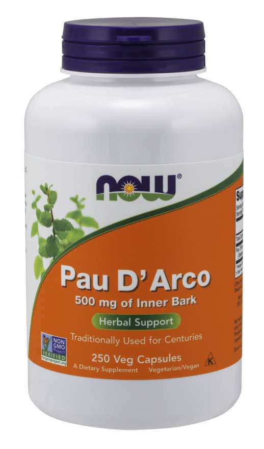 Pau d'arco 500 MG 250 gélules NOW FOODS