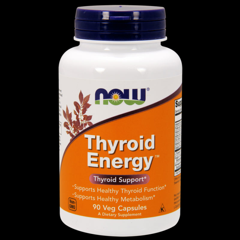 Énergie thyroïdienne soutien thyroïdien 90 capsules NOW FOODS