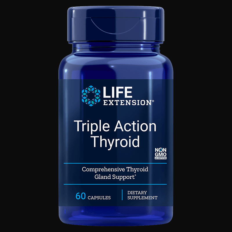 Triple action thyroïde soutien thyroïdien 60 gélules EXTENSION DE VIE