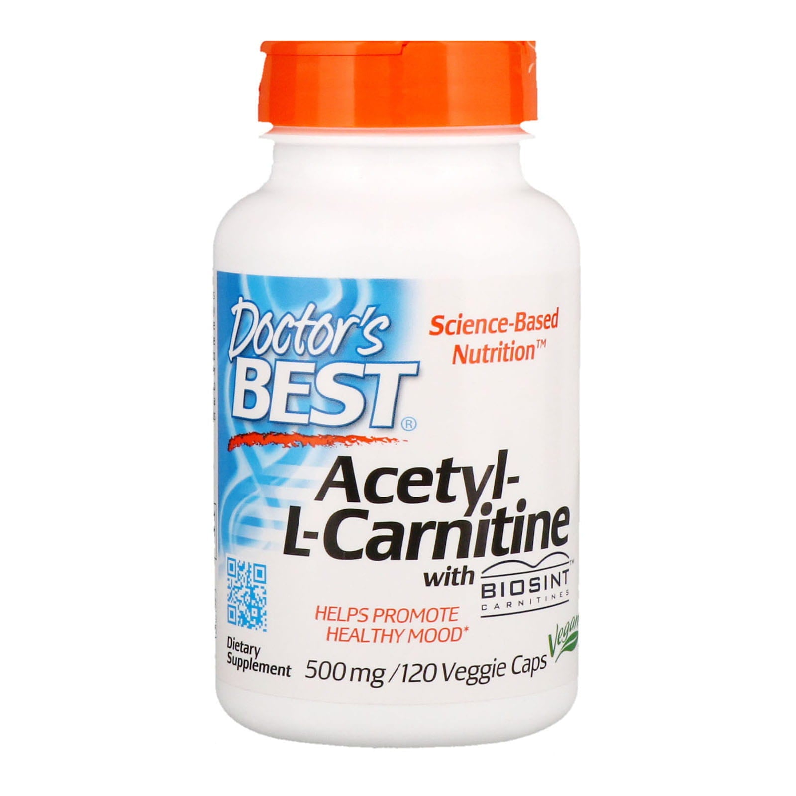 Acétyl Lcarnitine hci 500 MG 120 gélules DOCTOR'S BEST
