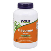 Cayenne Poivre de Cayenne 500 MG 250 Gélules NOW FOODS