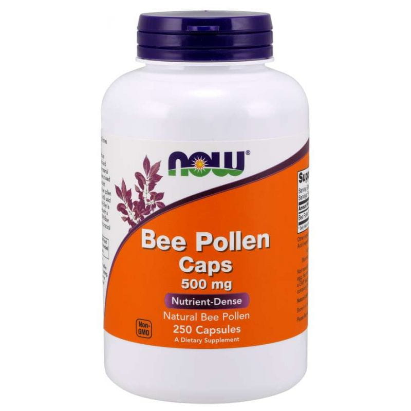 Pollen d'abeille pollen d'abeille 500 MG 250 capsules NOW FOODS