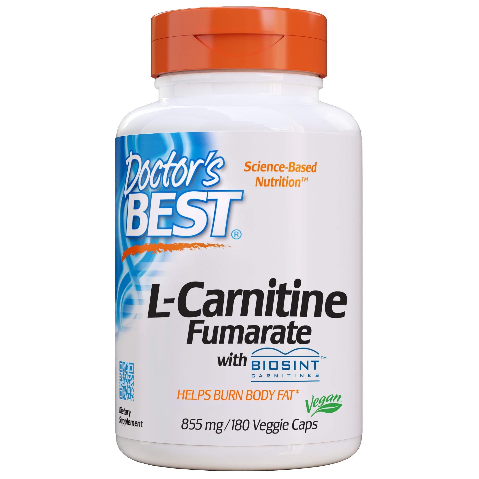 Lcarnitine fumarate Lcarnitine fumarate 855 MG 180 gélules DOCTOR'S BEST