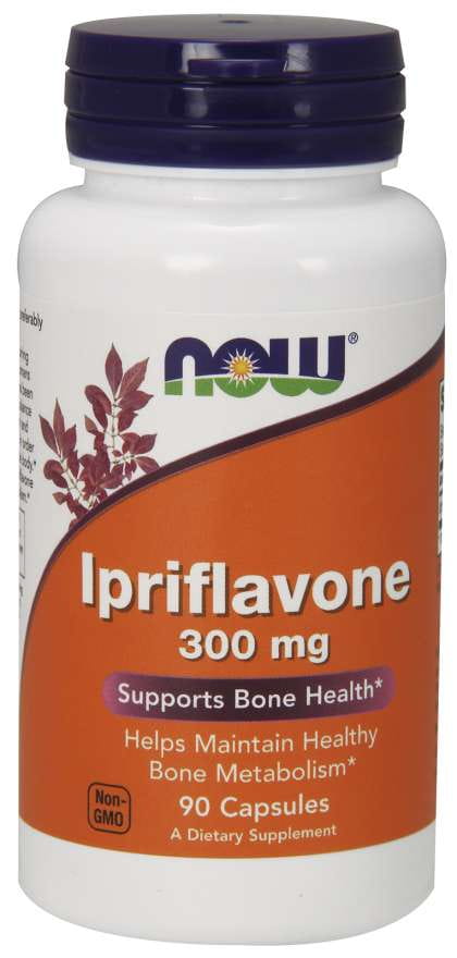 Ipriflavone ipriflavone 300 MG 90 gélules NOW FOODS