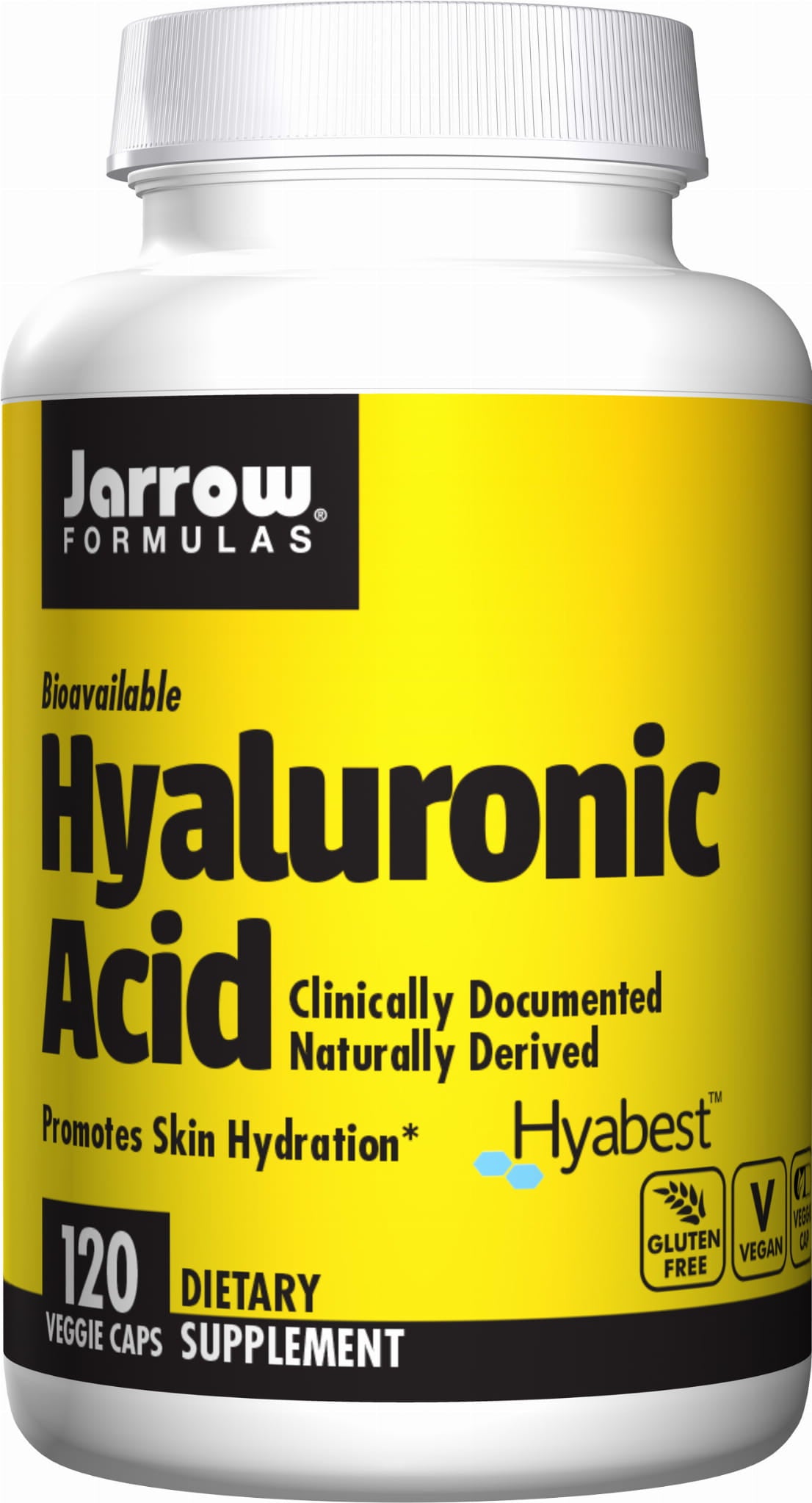 Acide hyaluronique 120 gélules FORMULES JARROW