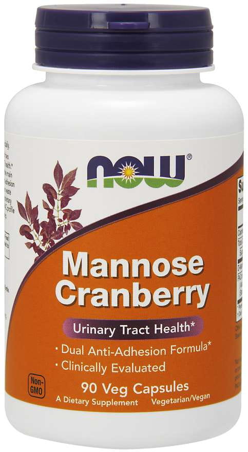 Mannose canneberge dmannose à la canneberge 90 capsules NOW FOODS