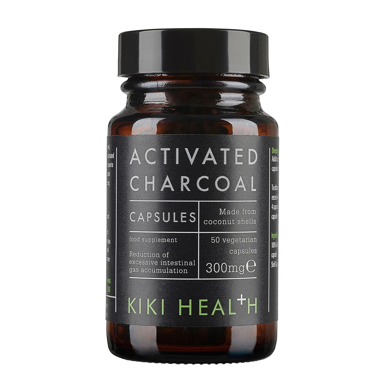 Charbon actif charbon actif 300 MG 50 gélules KIKI HEALTH