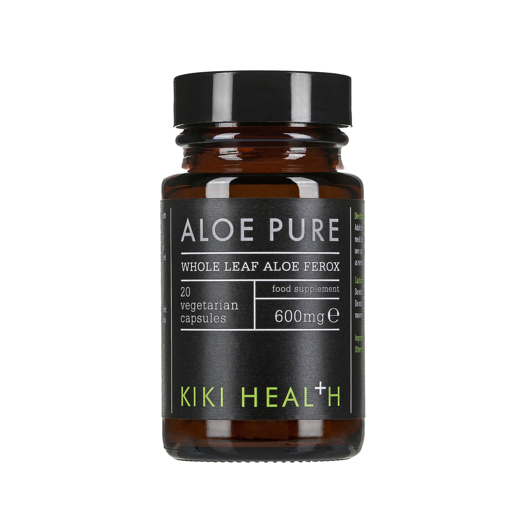 Aloès pur aloès lyophilisé 600 MG 20 gélules KIKI HEALTH