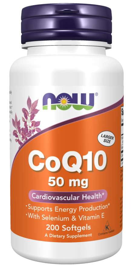 Coenzyme Q10 200 gélules NOW FOODS