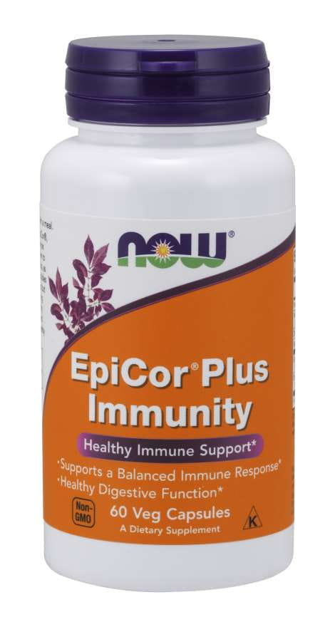 Epicor plus immunité 60 capsules NOW FOODS