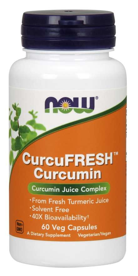 Curcufresh curcumine 60 gélules NOW FOODS