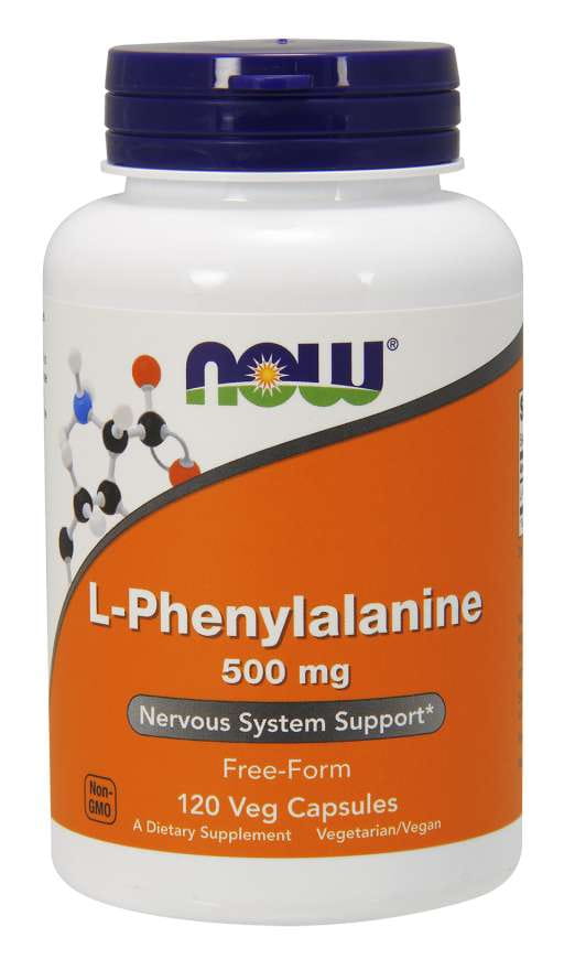 L-Phénylalanine 120 gélules NOW FOODS