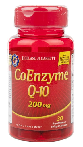 Coenzyme Q10 200 MG 30 gélules HOLLAND & BARRETT