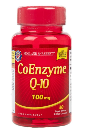 Coenzyme Q10 100 MG 30 gélules HOLLAND & BARRETT