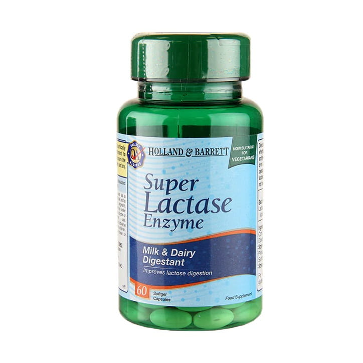 Enzyme super lactase 60 gélules HOLLAND & BARRETT