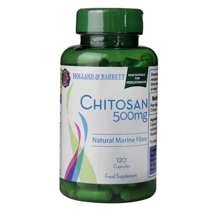 Chitosane 500 MG 120 gélules HOLLAND & BARRETT