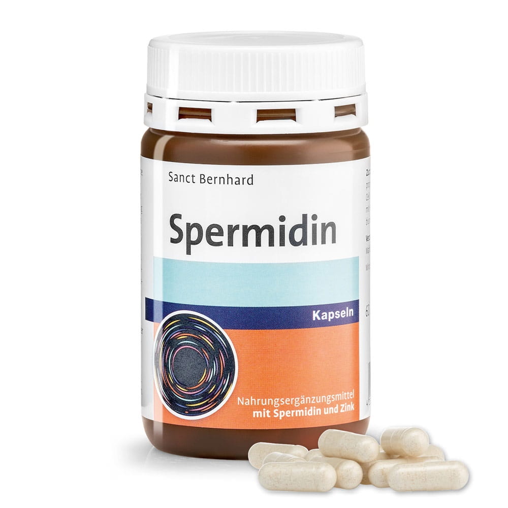 Spermidine, spermidine et zinc 60 gélules KRAUTERHAUS SANCT BERNHARD