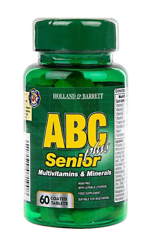 Abc plus senior 60 comprimés HOLLAND & BARRETT