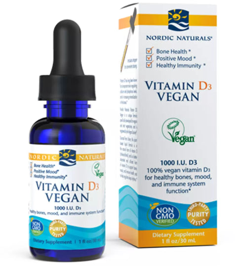 Vitamine D3 vegan 30 ml NORDIC NATURALS