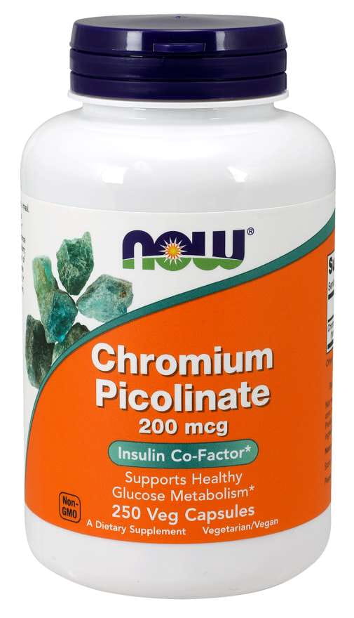 Picolinate de chrome picolinate de chrome 250 gélules NOW FOODS