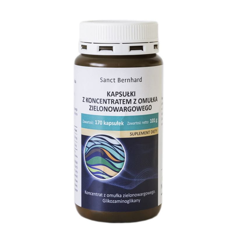 Concentré de moules à lèvres vertes 170 gélules KRAUTERHAUS SANCT BERNHARD