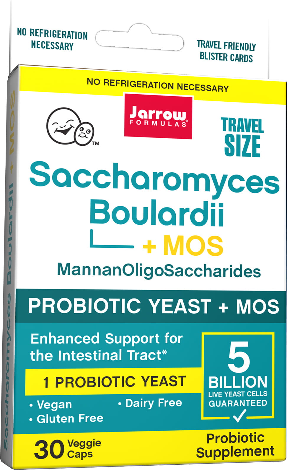 Saccharomyces boulardii et mos 30 gélules FORMULES JARROW
