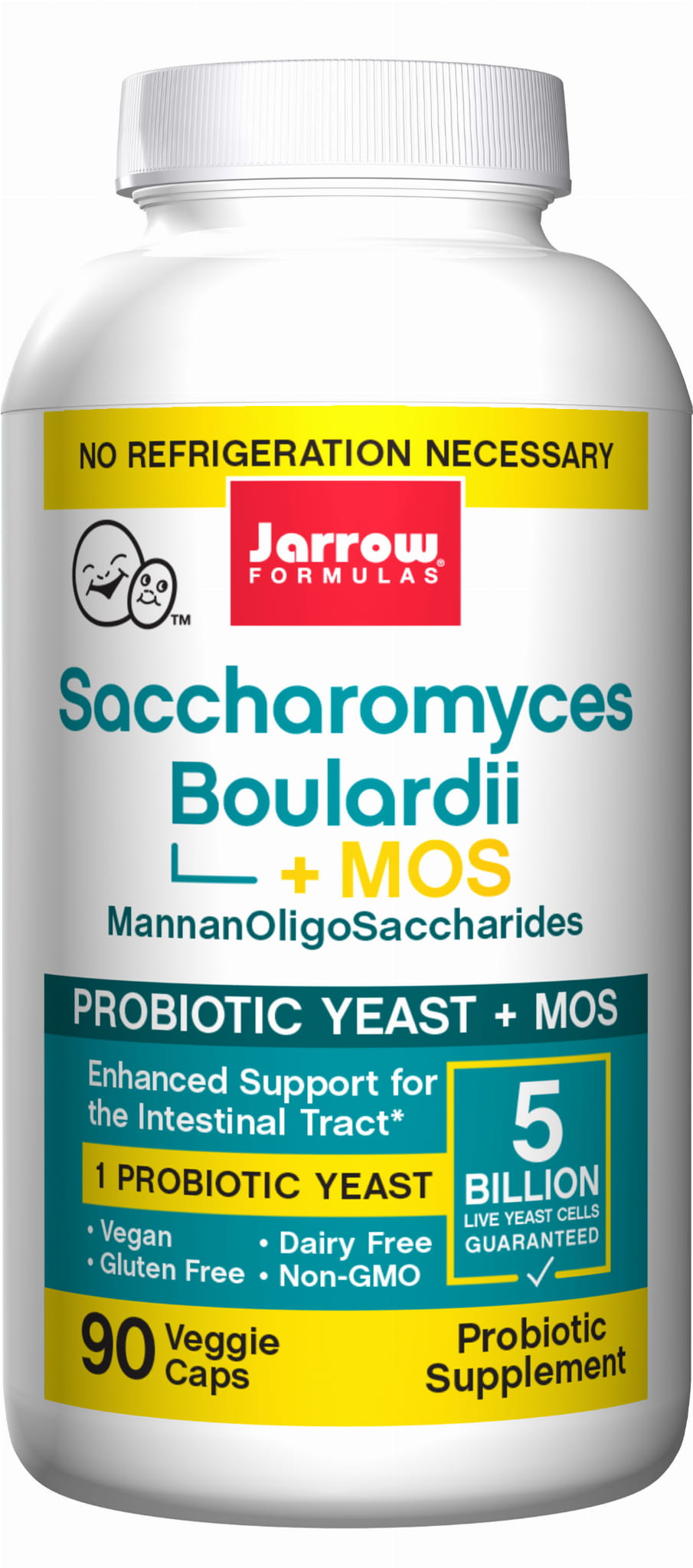 Saccharomyces boulardii et mos 90 gélules FORMULES JARROW