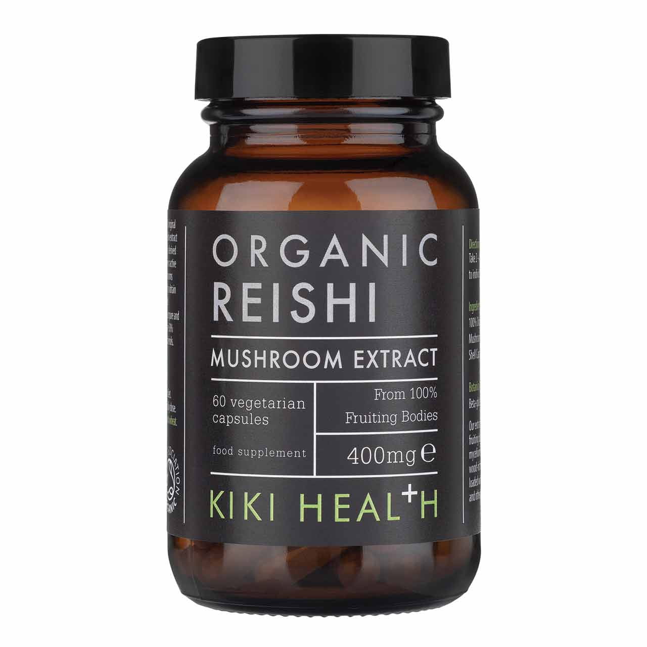 Extrait de champignon Reishi 60 gélules de KIKI HEALTH
