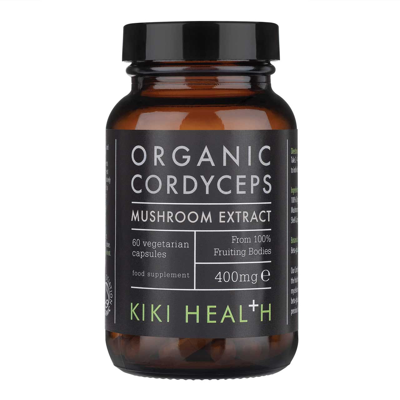 Cordyceps extrait de cordyceps 400 MG 60 gélules KIKI HEALTH