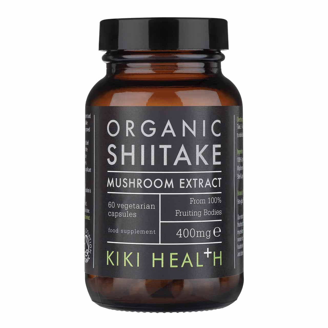 Shitake extrait de champignon shiitake 60 gélules KIKI HEALTH