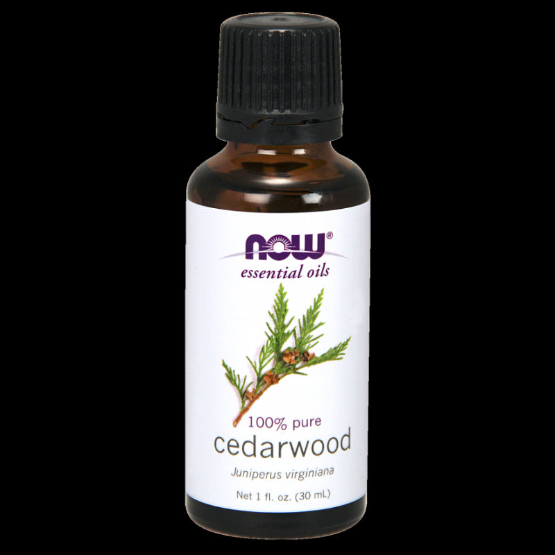 100% Huile de Cèdre Bois de Cèdre 30 ml NOW FOODS
