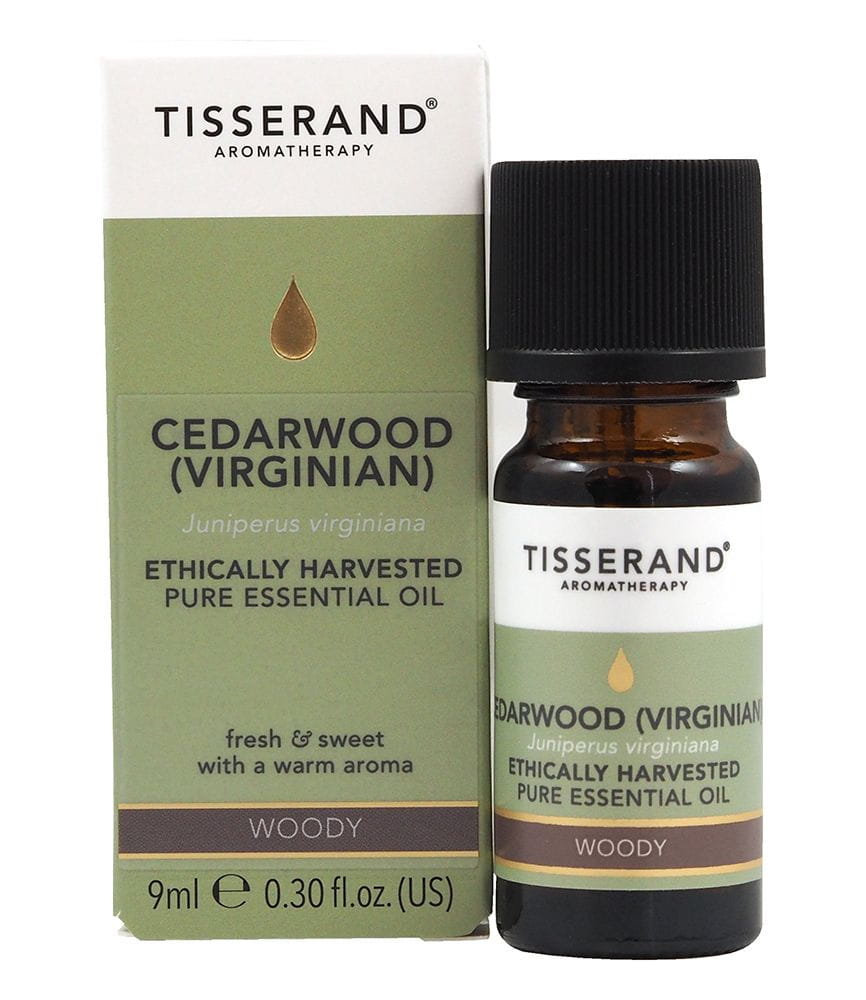 Cedarwood virginian Huile de cèdre récoltée de manière éthique 9 ml TISSERAND