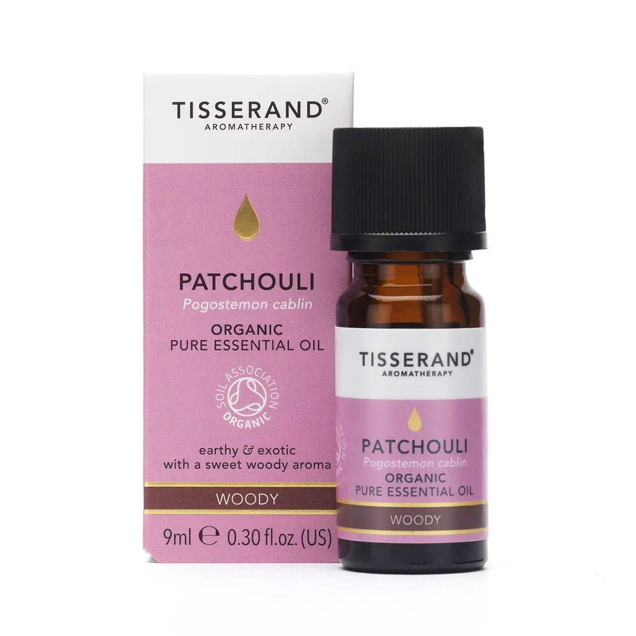 Patchouli huile de patchouli bio 9 ml TISSERAND