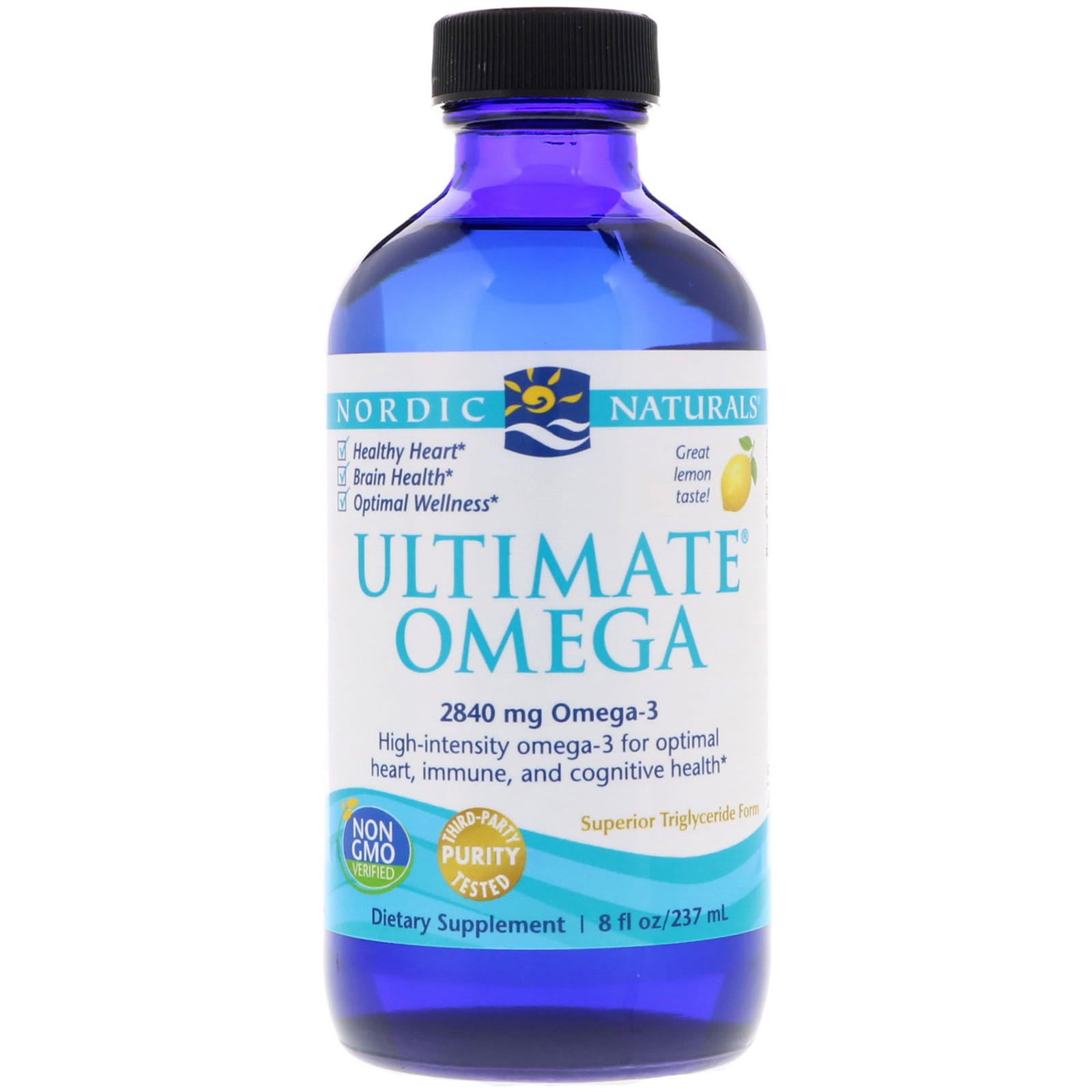 Ultime oméga 2840 MG 237 ml NORDIC NATURALS