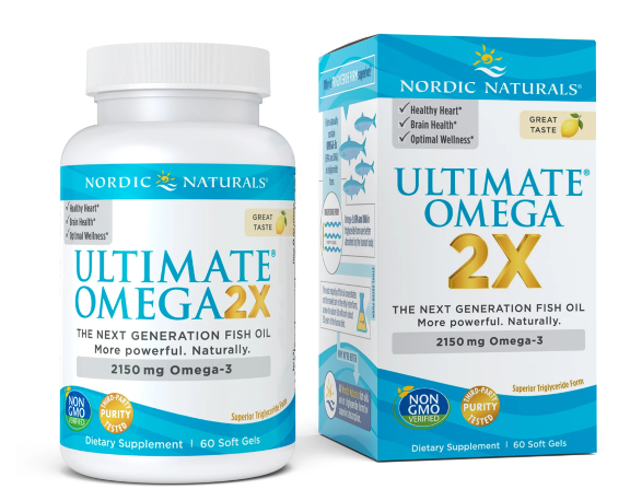 Ultime oméga 2x 60 gélules NORDIC NATURALS