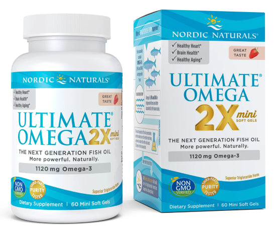 Ultime oméga 2x mini 60 gélules NORDIC NATURALS