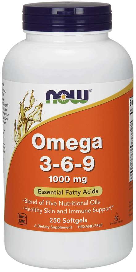 OMEGA 369 250 gélules NOW FOODS