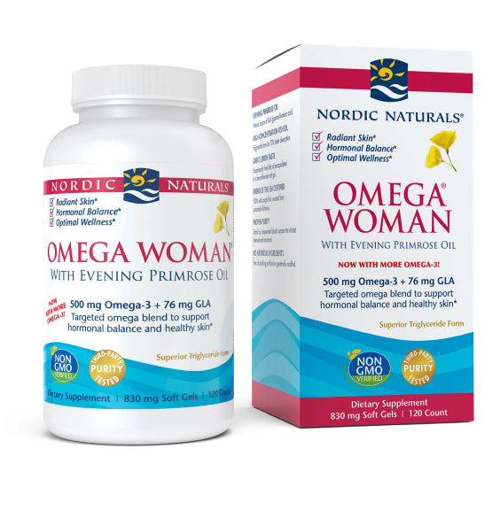 Omega femme 120 gélules NORDIC NATURALS