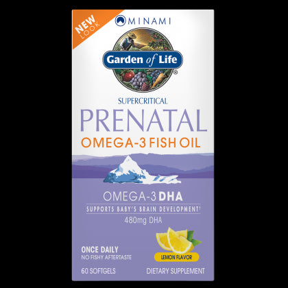 Huile de poisson prénatale OMEGA3 60 gélules JARDIN DE LA VIE