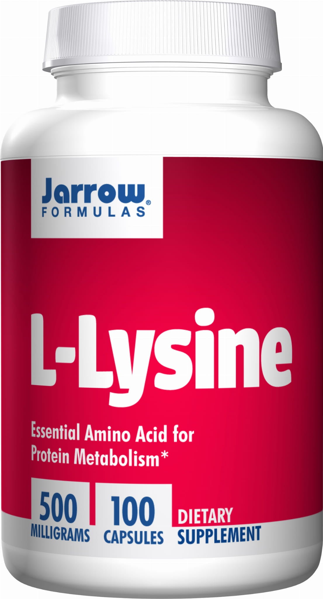 Lysine 500 MG 100 gélules FORMULES JARROW