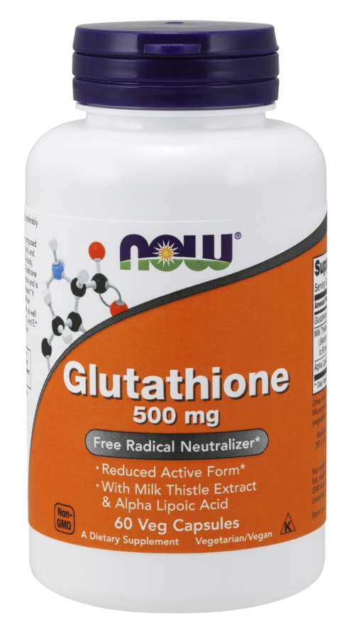 Glutathion 500 MG 60 gélules NOW FOODS