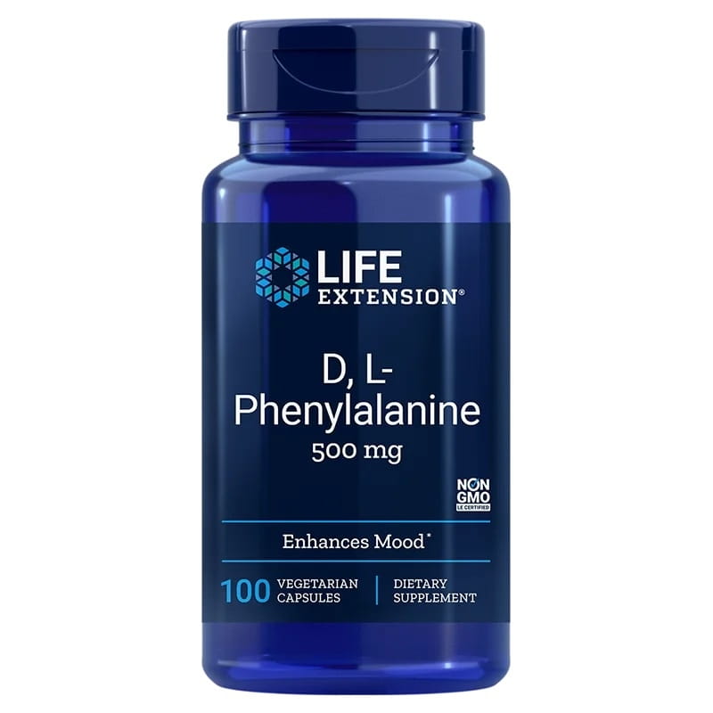 D lphénylalanine dphénylalanine et lphénylalanine 100 gélules PROLONGATION DE VIE
