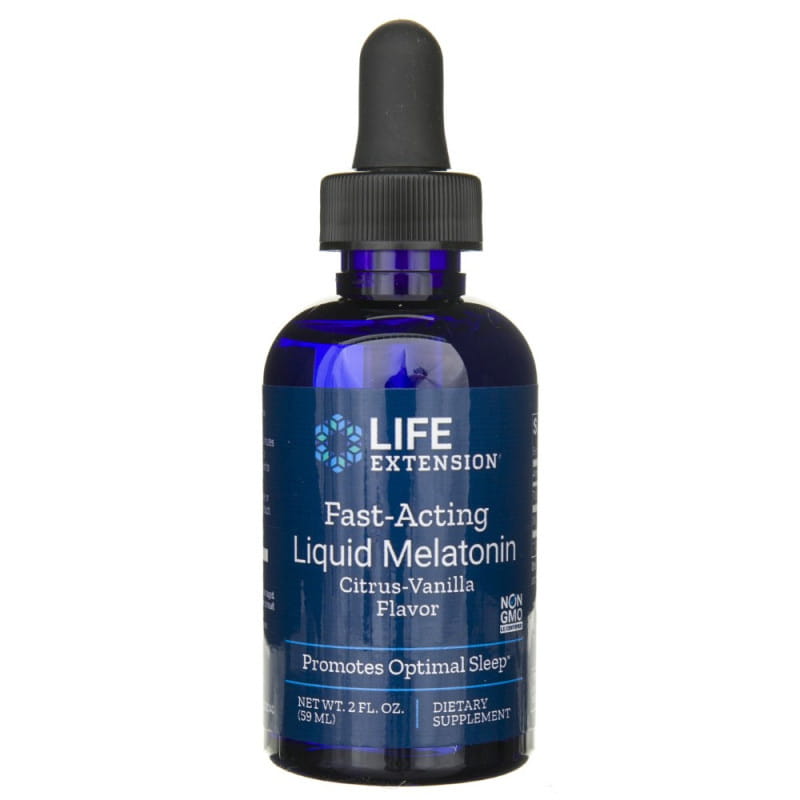 Mélatonine liquide à action rapide 59 ml LIFE EXTENSION