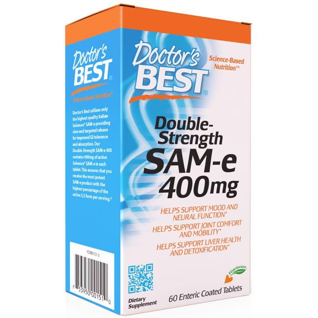 SAME 400 MG 30 comprimés DOCTOR'S BEST