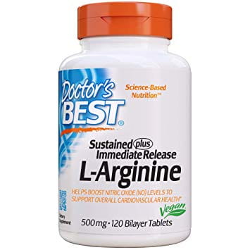 Larginina 500 MG 120 comprimés DOCTOR'S BEST