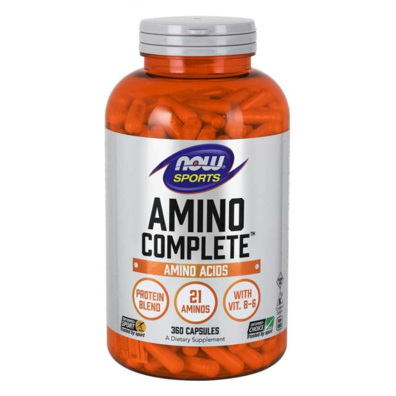 Complexe d'acides aminés Amino complet 360 gélules NOW FOODS